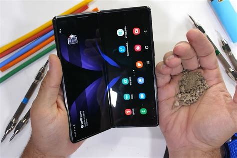 samsung fold 2 drop test|samsung z fold 4 dust.